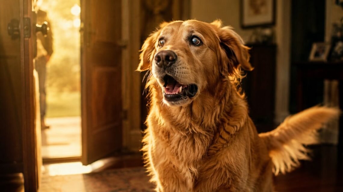 A Golden Retriever Heard His Owner’s Voice After Months… His Reaction Is Priceless
