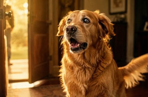 A Golden Retriever Heard His Owner’s Voice After Months… His Reaction Is Priceless
