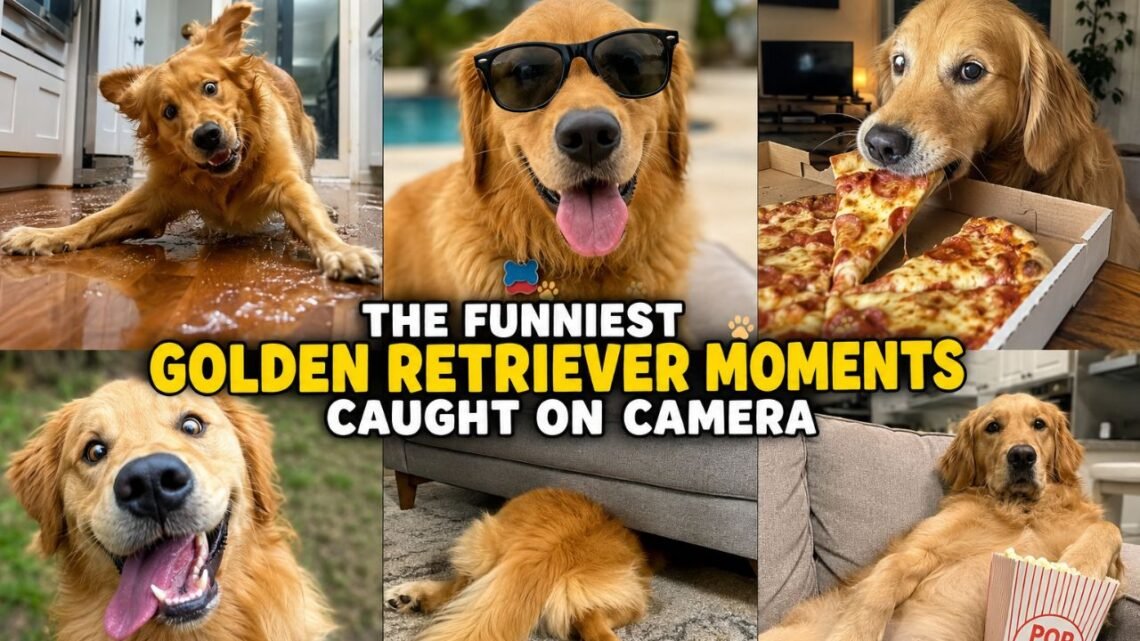 The Funniest Golden Retriever Moments Caught on Camera