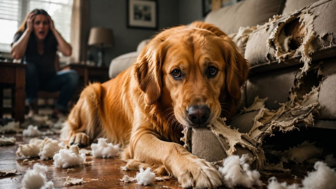 This Golden Retriever Behavior Is a Warning Sign