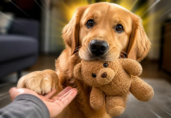 This Golden Retriever Did Something So Cute… You Won’t Believe It