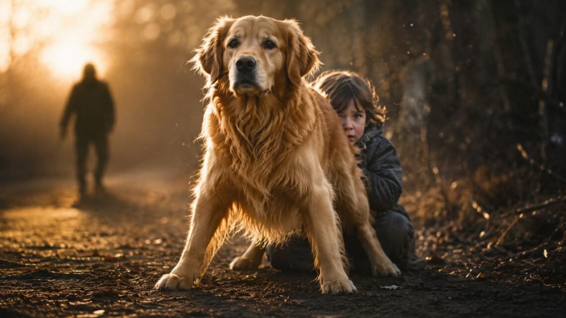 This Golden Retriever Protected a Child in the Most Unexpected Way