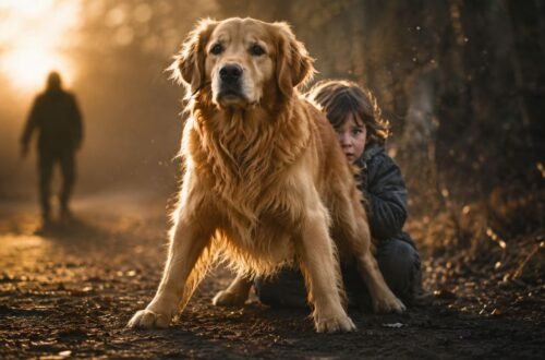 This Golden Retriever Protected a Child in the Most Unexpected Way