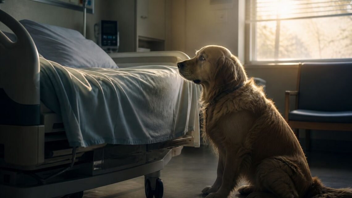 This Golden Retriever Refused to Leave… Here’s Why