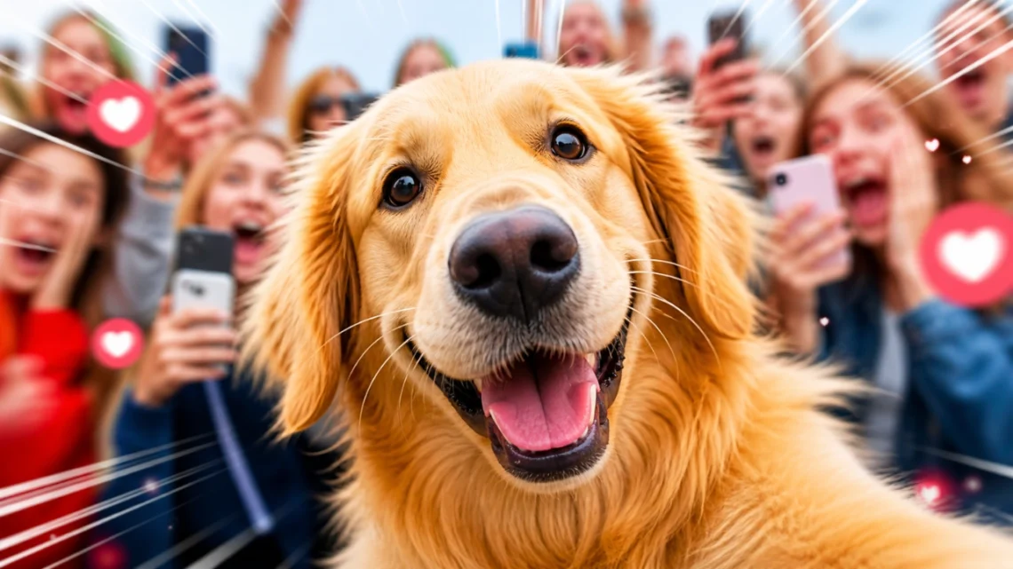 This Golden Retriever’s Smile Is Breaking the Internet