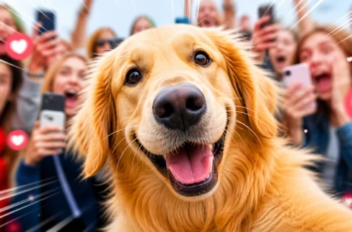 This Golden Retriever’s Smile Is Breaking the Internet