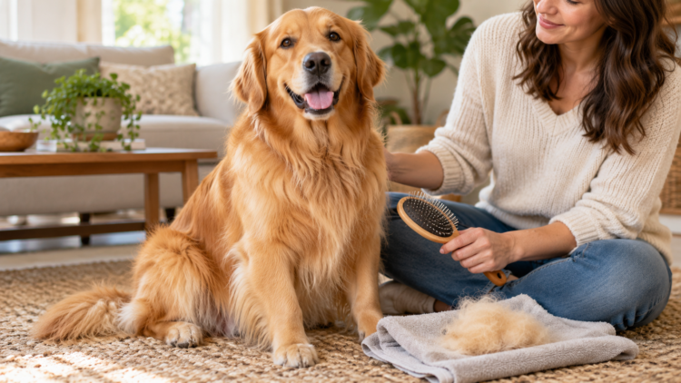Why Is My Golden Retriever Shedding So Much? A Practical Coat-Care Routine